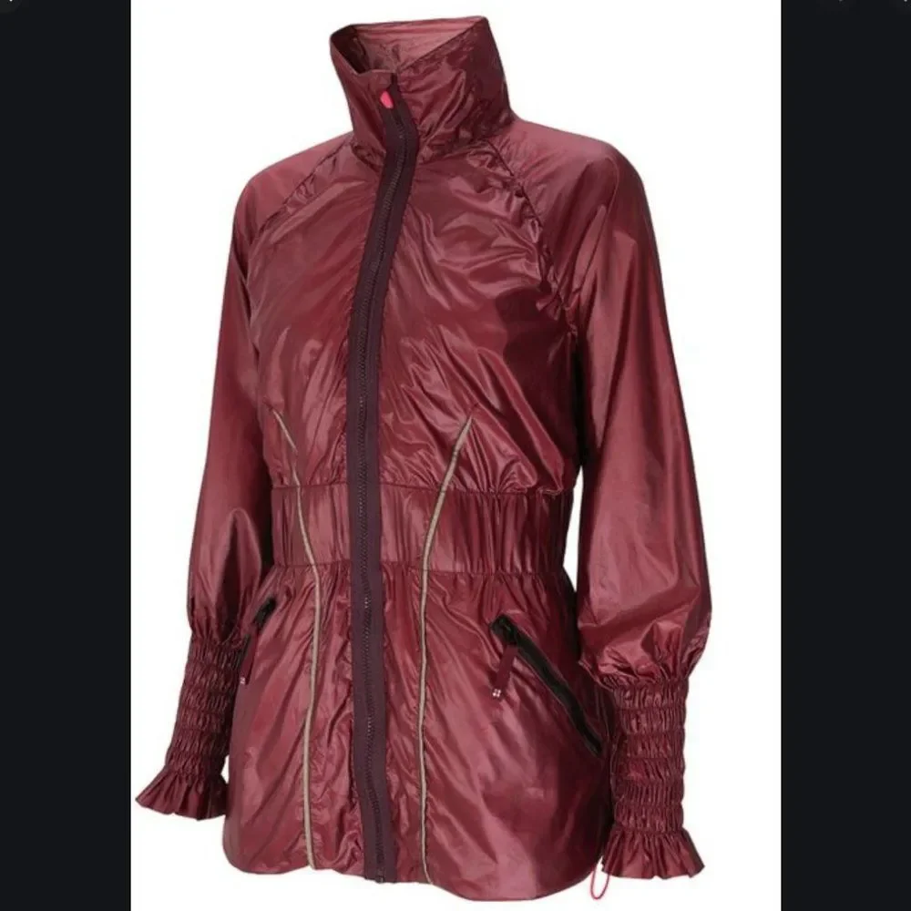 Women's Burgundy Jacket - Picture 1 of 5